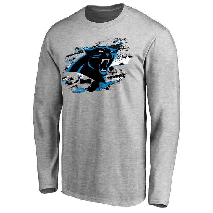 Men's Carolina Panthers NFL Pro Line Ash True Colors Long Sleeve T-Shirt 90Hou,We sell and wholesale Men's Carolina Panthers NFL Pro Line Ash True Colors Long Sleeve T-Shirt 90Hou on line form chian!