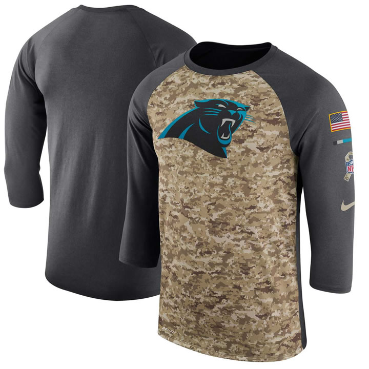 Men's Carolina Panthers Nike Camo Anthracite Salute to Service Sideline Legend Performance Three-Quarter Sleeve T-Shirt 90Hou,We sell and wholesale Men's Carolina Panthers Nike Camo Anthracite Salute to Service Sideline Legend Performance Three-Quarter Sleeve T-Shirt 90Hou on line form chian!