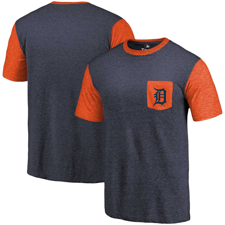 Men's Detroit Tigers Fanatics Branded Navy-Orange Refresh Pocket T-Shirt 90Hou,We sell and wholesale Men's Detroit Tigers Fanatics Branded Navy-Orange Refresh Pocket T-Shirt 90Hou on line form chian!