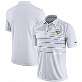 Men's Minnesota Vikings Nike White Early Season Polo 90Hou,baseball caps,new era cap wholesale,wholesale hats