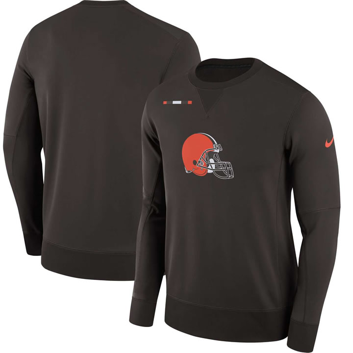 Men's Nike Cleveland Browns Nike Brown Sideline Team Logo Performance Sweatshirt 90Hou,We sell and wholesale Men's Nike Cleveland Browns Nike Brown Sideline Team Logo Performance Sweatshirt 90Hou on line form chian!