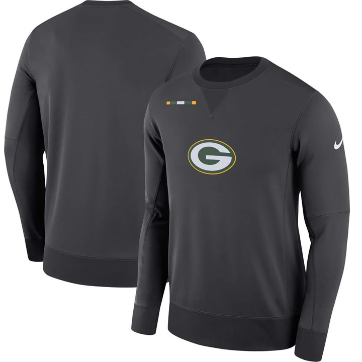Men's Nike Green Bay Packers Nike Charcoal Sideline Team Logo Performance Sweatshirt 90Hou,We sell and wholesale Men's Nike Green Bay Packers Nike Charcoal Sideline Team Logo Performance Sweatshirt 90Hou on line form chian!