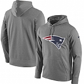 Men's Nike New England Patriots Nike Gray Circuit Logo Essential Performance Pullover Hoodie 90Hou,baseball caps,new era cap wholesale,wholesale hats