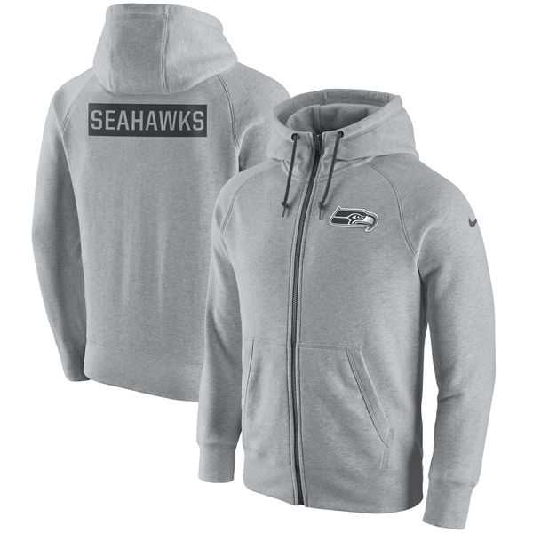 Men's Nike Seattle Seahawks Nike Ash Gridiron Gray 2.0 Full Zip Hoodie 90Hou,We sell and wholesale Men's Nike Seattle Seahawks Nike Ash Gridiron Gray 2.0 Full Zip Hoodie 90Hou on line form chian!