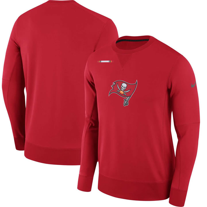 Men's Nike Tampa Bay Buccaneers Nike Red Sideline Team Logo Performance Sweatshirt 90Hou,We sell and wholesale Men's Nike Tampa Bay Buccaneers Nike Red Sideline Team Logo Performance Sweatshirt 90Hou on line form chian!