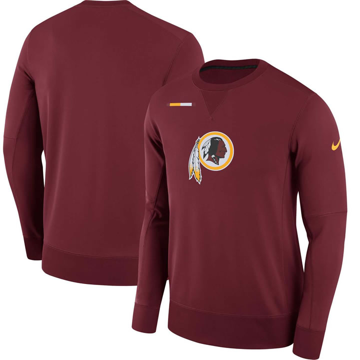 Men's Nike Washington Redskins Nike Burgundy Sideline Team Logo Performance Sweatshirt 90Hou,We sell and wholesale Men's Nike Washington Redskins Nike Burgundy Sideline Team Logo Performance Sweatshirt 90Hou on line form chian!