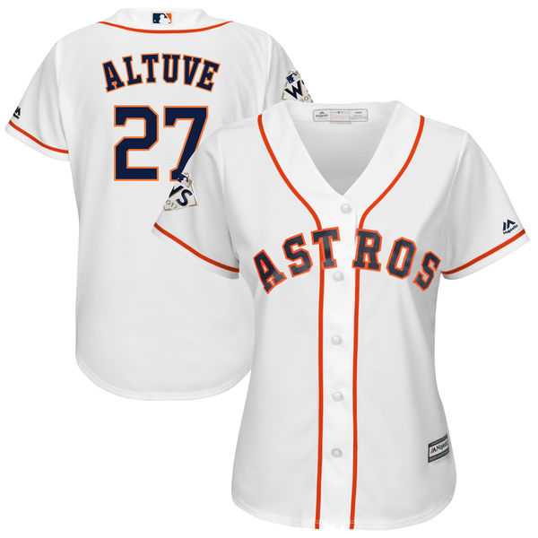 Women Houston Astros #27 Jose Altuve White 2017 World Series Bound Cool Base Player Jersey,We sell and wholesale Women Houston Astros #27 Jose Altuve White 2017 World Series Bound Cool Base Player Jersey on line form chian!