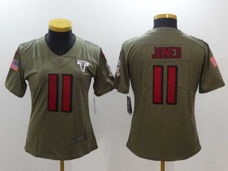 Women Nike Atlanta Falcons #11 Julio Jones Olive Salute To Service Limited Jerseys,We sell and wholesale Women Nike Atlanta Falcons #11 Julio Jones Olive Salute To Service Limited Jerseys on line form chian!