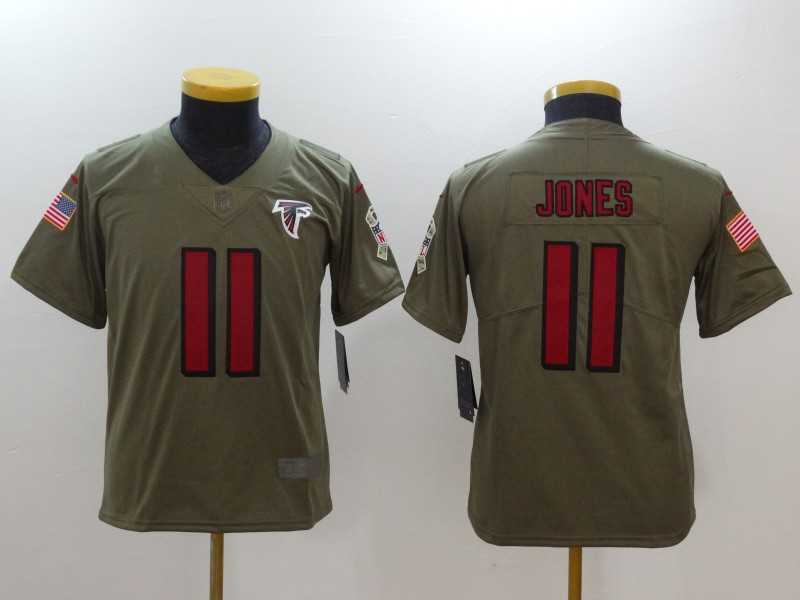 Youth Nike Atlanta Falcons #11 Julio Jones Olive Salute To Service Limited Jerseys,We sell and wholesale Youth Nike Atlanta Falcons #11 Julio Jones Olive Salute To Service Limited Jerseys on line form chian!
