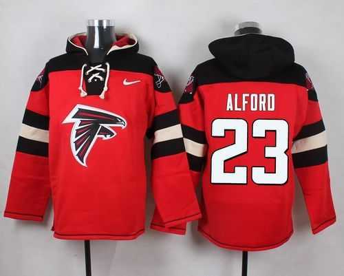 Atlanta Falcons #23 Robert Alford Red Player Stitched Pullover NFL Hoodie,We sell and wholesale Atlanta Falcons #23 Robert Alford Red Player Stitched Pullover NFL Hoodie on line form chian!
