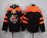 Cincinnati Bengals Blank Black Player Stitched Pullover NFL Hoodie,baseball caps,new era cap wholesale,wholesale hats