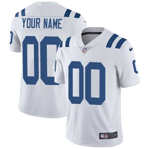 Customized Men & Women & Youth Nike Colts White Vapor Untouchable Player Limited Jersey,We sell and wholesale Customized Men & Women & Youth Nike Colts White Vapor Untouchable Player Limited Jersey on line form chian!