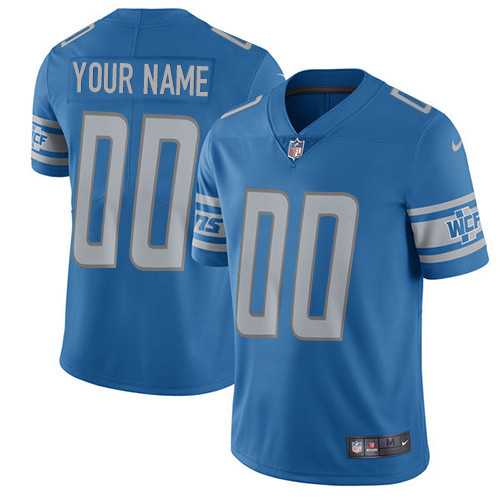 Customized Men & Women & Youth Nike Lions Blue Vapor Untouchable Player Limited Jersey,We sell and wholesale Customized Men & Women & Youth Nike Lions Blue Vapor Untouchable Player Limited Jersey on line form chian!