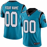 Customized Men & Women & Youth Nike Panthers Blue Vapor Untouchable Player Limited Jersey,baseball caps,new era cap wholesale,wholesale hats