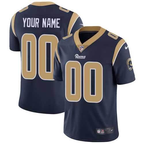 Customized Men & Women & Youth Nike Rams Navy Vapor Untouchable Player Limited Jersey,We sell and wholesale Customized Men & Women & Youth Nike Rams Navy Vapor Untouchable Player Limited Jersey on line form chian!