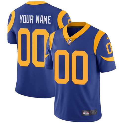 Customized Men & Women & Youth Nike Rams Royal Vapor Untouchable Player Limited Jersey,We sell and wholesale Customized Men & Women & Youth Nike Rams Royal Vapor Untouchable Player Limited Jersey on line form chian!