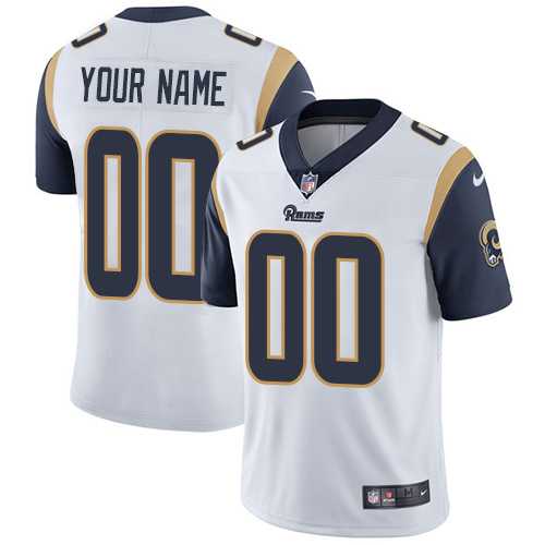 Customized Men & Women & Youth Nike Rams White Vapor Untouchable Player Limited Jersey,We sell and wholesale Customized Men & Women & Youth Nike Rams White Vapor Untouchable Player Limited Jersey on line form chian!