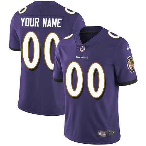 Customized Men & Women & Youth Nike Ravens Purple Vapor Untouchable Player Limited Jersey,We sell and wholesale Customized Men & Women & Youth Nike Ravens Purple Vapor Untouchable Player Limited Jersey on line form chian!