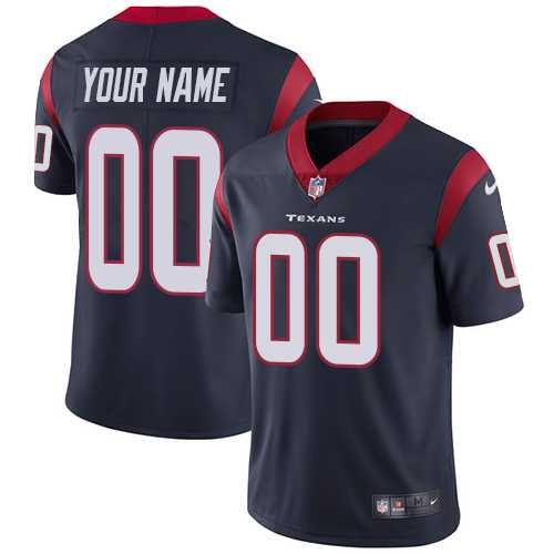 Customized Men & Women & Youth Nike Texans Navy Vapor Untouchable Player Limited Jersey,We sell and wholesale Customized Men & Women & Youth Nike Texans Navy Vapor Untouchable Player Limited Jersey on line form chian!