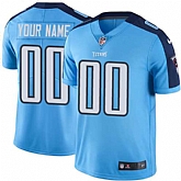 Customized Men & Women & Youth Nike Titans Light Blue Vapor Untouchable Player Limited Jersey,baseball caps,new era cap wholesale,wholesale hats