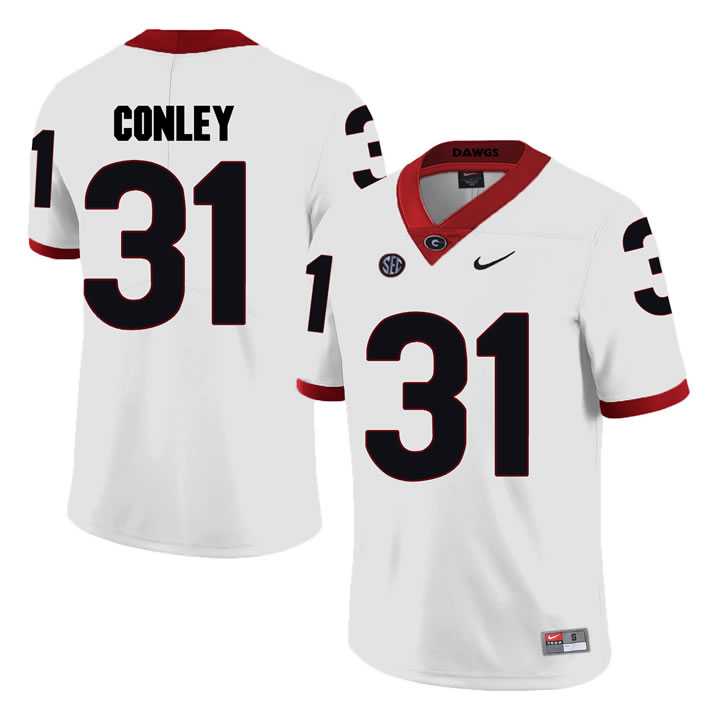 Georgia Bulldogs #31 Chris Conley White College Football Jersey DingZhi,We sell and wholesale Georgia Bulldogs #31 Chris Conley White College Football Jersey DingZhi on line form chian!