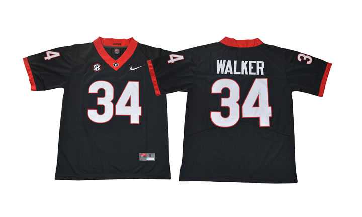 Georgia Bulldogs #34 Herchel Walker Black College Football Jersey,We sell and wholesale Georgia Bulldogs #34 Herchel Walker Black College Football Jersey on line form chian!