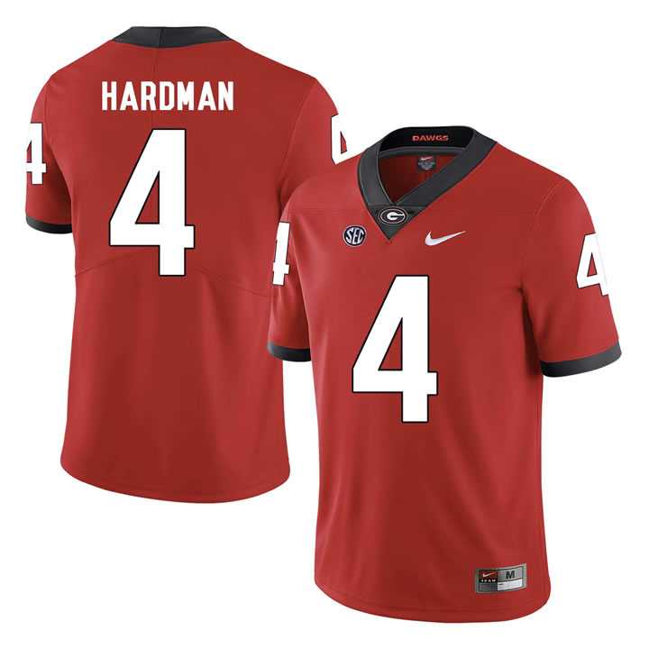 Georgia Bulldogs #4 Mecole Hardman Red College Football Jersey DingZhi,We sell and wholesale Georgia Bulldogs #4 Mecole Hardman Red College Football Jersey DingZhi on line form chian!