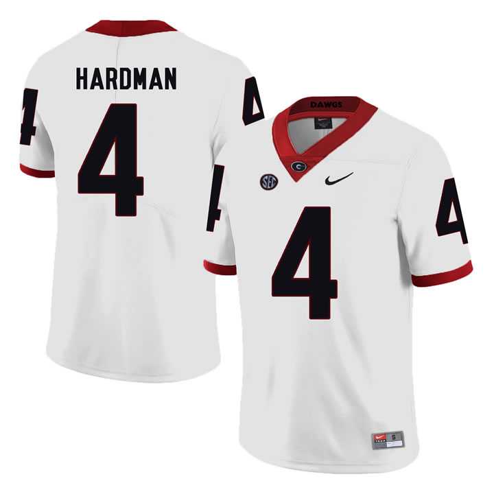 Georgia Bulldogs #4 Mecole Hardman White College Football Jersey DingZhi,We sell and wholesale Georgia Bulldogs #4 Mecole Hardman White College Football Jersey DingZhi on line form chian!