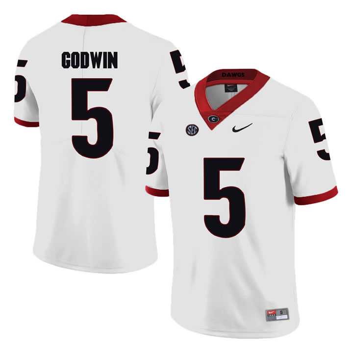 Georgia Bulldogs #5 Terry Godwin White College Football Jersey DingZhi,We sell and wholesale Georgia Bulldogs #5 Terry Godwin White College Football Jersey DingZhi on line form chian!
