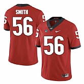 Georgia Bulldogs #56 Garrison Smith Red College Football Jersey DingZhi,baseball caps,new era cap wholesale,wholesale hats