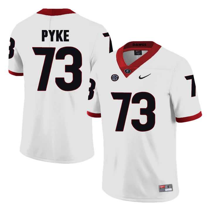 Georgia Bulldogs #73 Greg Pyke White College Football Jersey DingZhi,We sell and wholesale Georgia Bulldogs #73 Greg Pyke White College Football Jersey DingZhi on line form chian!