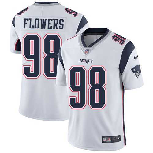 Nike New England Patriots #98 Trey Flowers White NFL Vapor Untouchable Player Limited Jersey,We sell and wholesale Nike New England Patriots #98 Trey Flowers White NFL Vapor Untouchable Player Limited Jersey on line form chian!