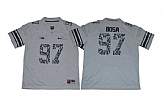 Ohio State Buckeyes #97 Joey Bosa Gray Shadow College Football Jersey,baseball caps,new era cap wholesale,wholesale hats