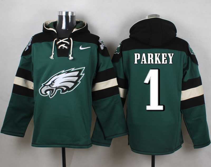 Philadelphia Eagles #1 Cody Parkey Midnight Green Player Stitched Pullover NFL Hoodie,We sell and wholesale Philadelphia Eagles #1 Cody Parkey Midnight Green Player Stitched Pullover NFL Hoodie on line form chian!
