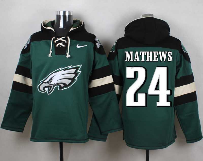 Philadelphia Eagles #24 Ryan Mathews Midnight Green Player Stitched Pullover NFL Hoodie,We sell and wholesale Philadelphia Eagles #24 Ryan Mathews Midnight Green Player Stitched Pullover NFL Hoodie on line form chian!