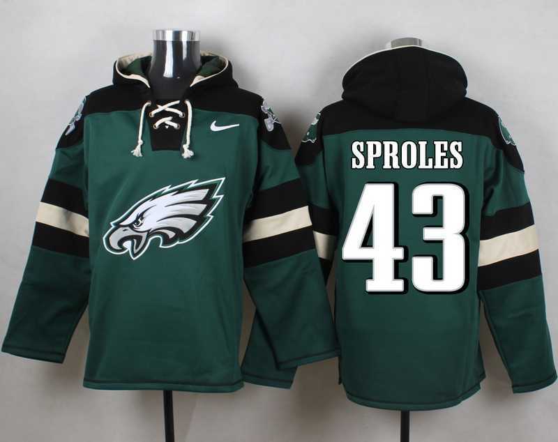 Philadelphia Eagles #43 Darren Sproles Midnight Green Player Stitched Pullover NFL Hoodie,We sell and wholesale Philadelphia Eagles #43 Darren Sproles Midnight Green Player Stitched Pullover NFL Hoodie on line form chian!