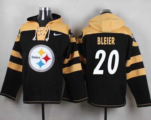Pittsburgh Steelers #20 Rocky Bleier Black Player Stitched Pullover NFL Hoodie,We sell and wholesale Pittsburgh Steelers #20 Rocky Bleier Black Player Stitched Pullover NFL Hoodie on line form chian!