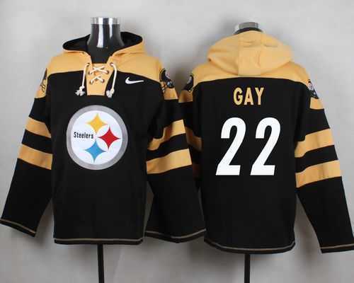 Pittsburgh Steelers #22 William Gay Black Player Stitched Pullover NFL Hoodie,We sell and wholesale Pittsburgh Steelers #22 William Gay Black Player Stitched Pullover NFL Hoodie on line form chian!