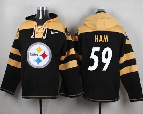 Pittsburgh Steelers #59 Jack Ham Black Player Stitched Pullover NFL Hoodie,We sell and wholesale Pittsburgh Steelers #59 Jack Ham Black Player Stitched Pullover NFL Hoodie on line form chian!