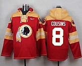 Washington Redskins #8 Kirk Cousins Burgundy Red Player Stitched Pullover NFL Hoodie,baseball caps,new era cap wholesale,wholesale hats