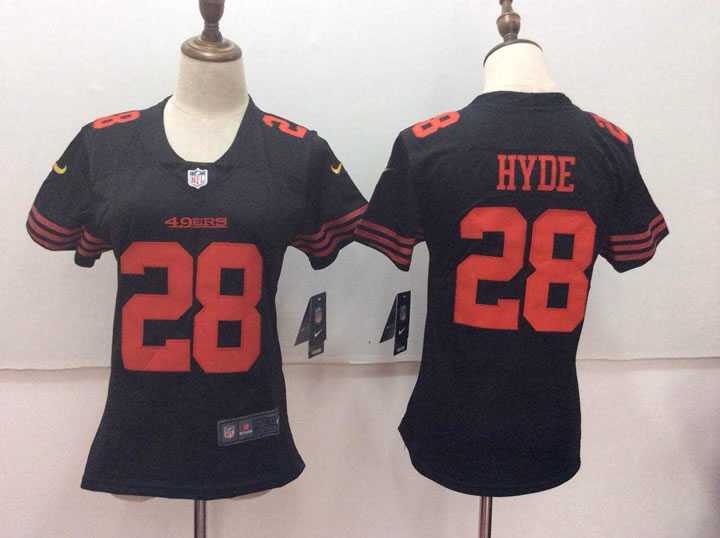Women Nike 49ers #28 Carlos Hyde Vapor Untouchable Player Limited Jersey,We sell and wholesale Women Nike 49ers #28 Carlos Hyde Vapor Untouchable Player Limited Jersey on line form chian!