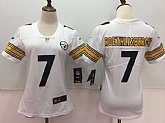 Women Nike Steelers #7 Ben Roethlisberger White Vapor Untouchable Player Limited Jersey,baseball caps,new era cap wholesale,wholesale hats