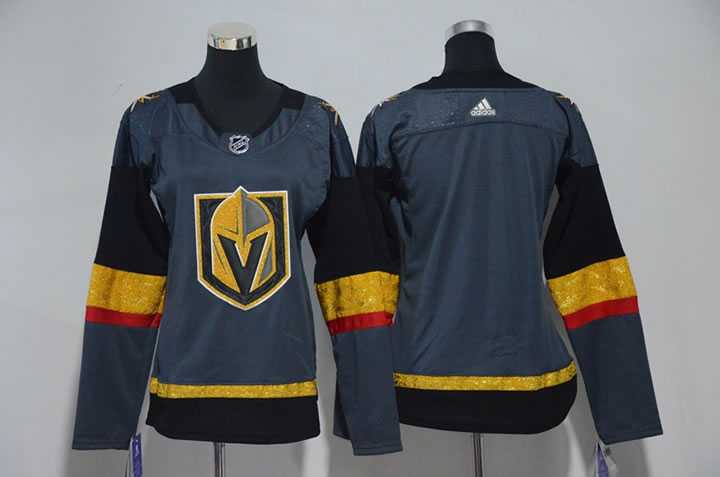 Women Vegas Golden Knights Blank Gray Adidas Stitched Jersey,We sell and wholesale Women Vegas Golden Knights Blank Gray Adidas Stitched Jersey on line form chian!