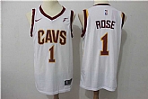 Nike Cleveland Cavaliers #1 Derrick Rose White Swingman Stitched NBA Jersey,baseball caps,new era cap wholesale,wholesale hats