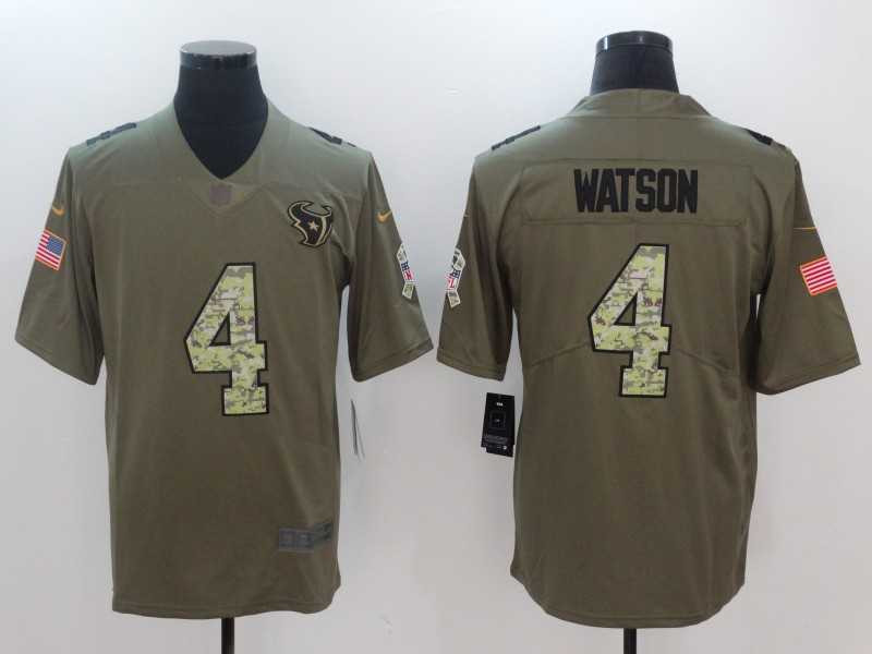 Nike Houston Texans #4 Deshaun Watson Olive Camo Salute To Service Limited Jerseys,We sell and wholesale Nike Houston Texans #4 Deshaun Watson Olive Camo Salute To Service Limited Jerseys on line form chian!
