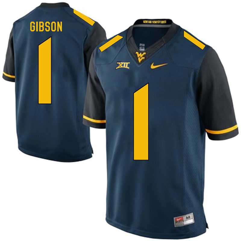 West Virginia Mountaineers #1 Shelton Gibson Navy College Football Jersey DingZhi,We sell and wholesale West Virginia Mountaineers #1 Shelton Gibson Navy College Football Jersey DingZhi on line form chian!