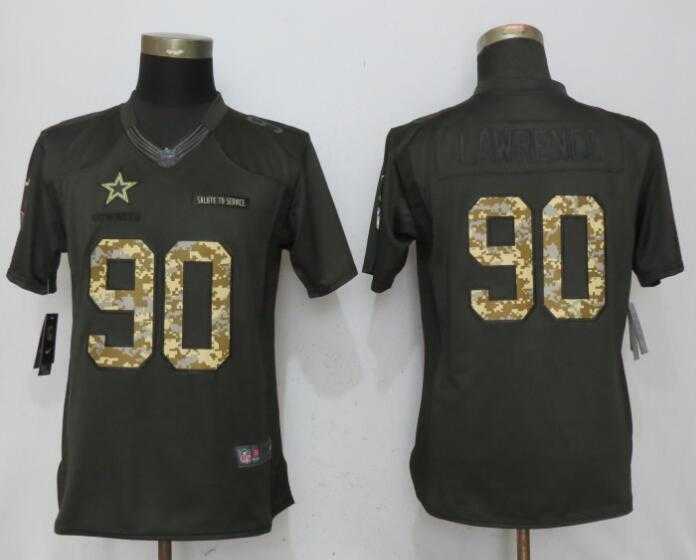 Women Nike Dallas Cowboys #90 DeMarcus Lawrence Anthracite Salute To Service Limited Jerseys,We sell and wholesale Women Nike Dallas Cowboys #90 DeMarcus Lawrence Anthracite Salute To Service Limited Jerseys on line form chian!
