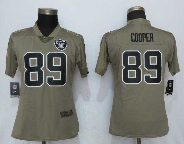 Women Nike Oakland Raiders #89 Amari Cooper Olive Salute To Service Limited Jerseys,We sell and wholesale Women Nike Oakland Raiders #89 Amari Cooper Olive Salute To Service Limited Jerseys on line form chian!
