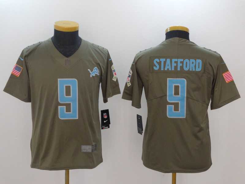 Youth Nike Detroit Lions #9 Matthew Stafford Olive Salute To Service Limited Jerseys,We sell and wholesale Youth Nike Detroit Lions #9 Matthew Stafford Olive Salute To Service Limited Jerseys on line form chian!