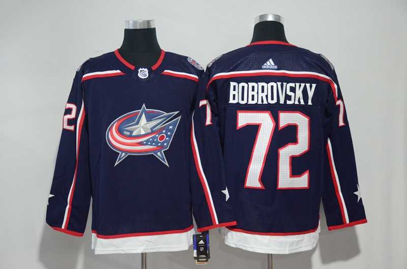 Blue Jackets #72 Sergei Bobrovsky Navy Adidas Stitched Jersey,We sell and wholesale Blue Jackets #72 Sergei Bobrovsky Navy Adidas Stitched Jersey on line form chian!